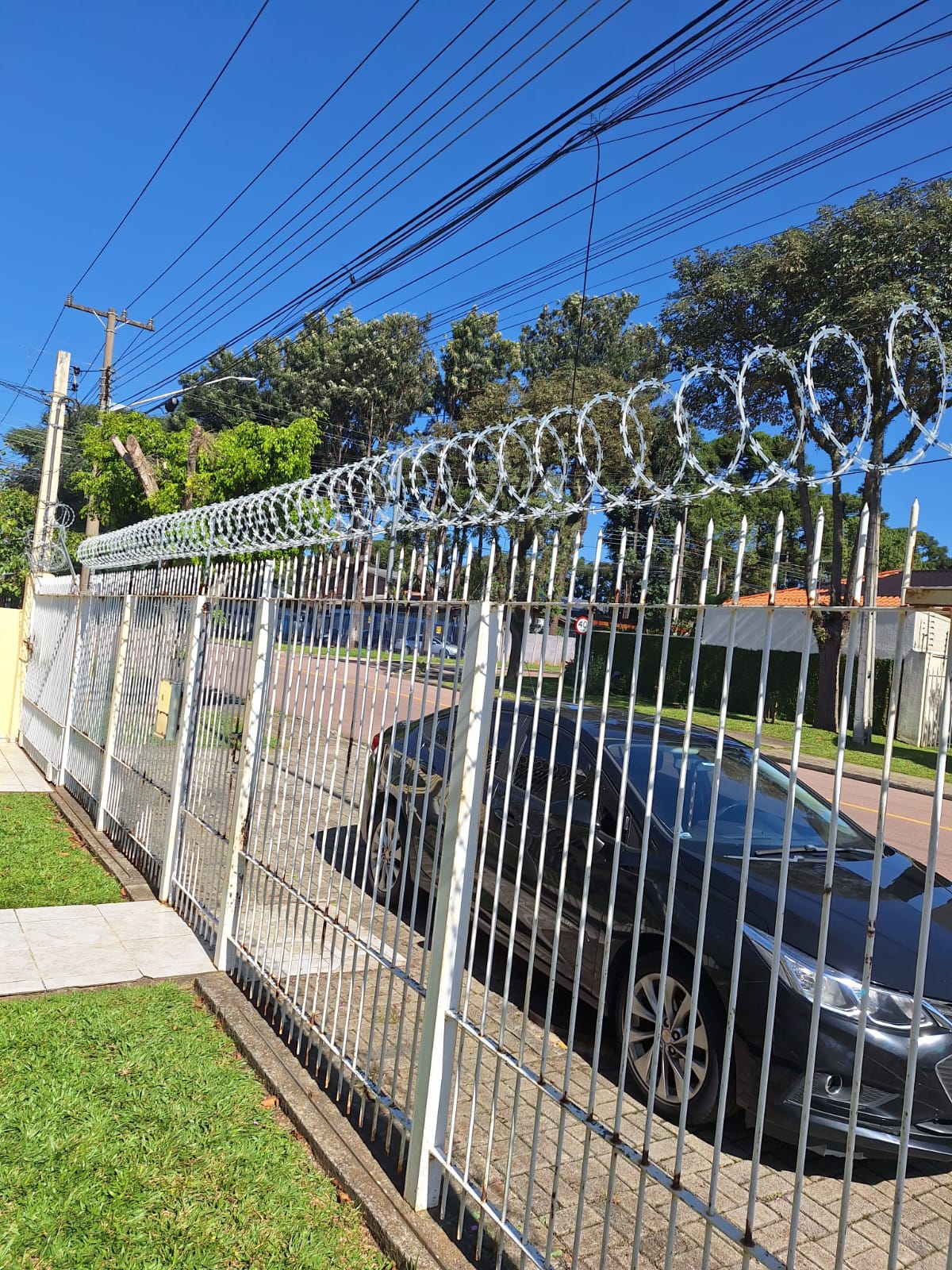 Instalação de Concertina - Serviço 9